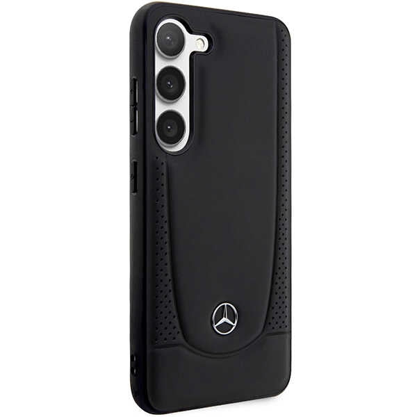 Mercedes Leather Urban case for Samsung Galaxy S23 FE - black