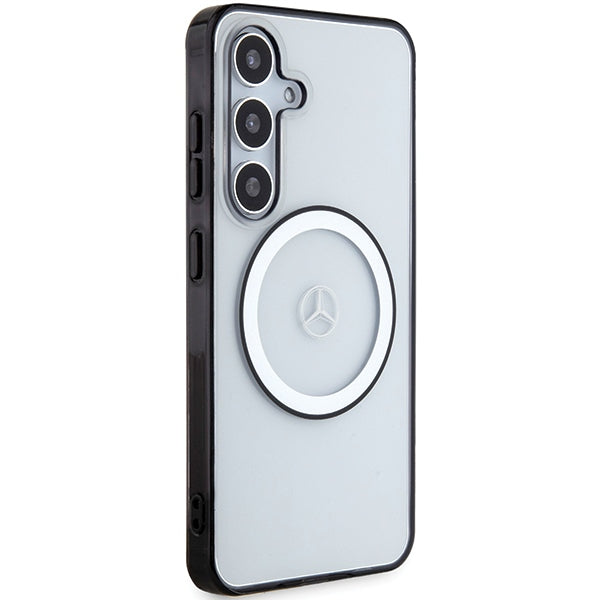 Mercedes Printed Logo MagSafe case for Samsung Galaxy S24 - transparent