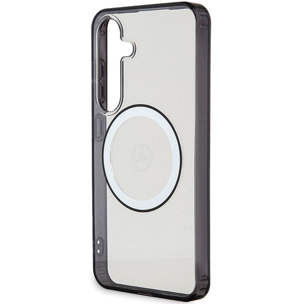 Mercedes Printed Logo MagSafe case for Samsung Galaxy S24 - transparent