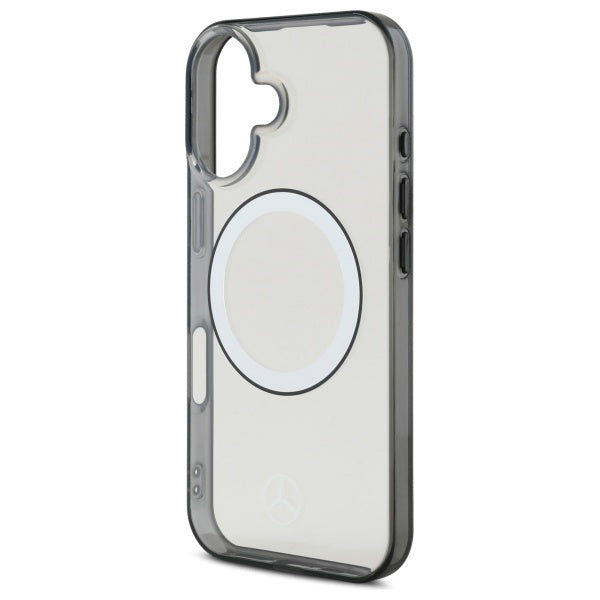 Mercedes Printed Logo MagSafe iPhone 16 Case - Clear