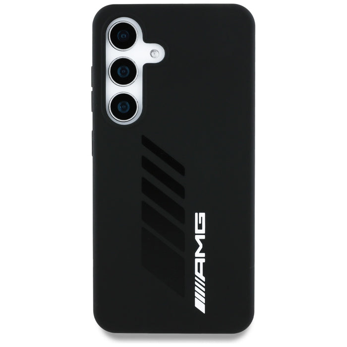 AMG Oversize Rhombs MagSafe Case for Samsung Galaxy S25 - Black