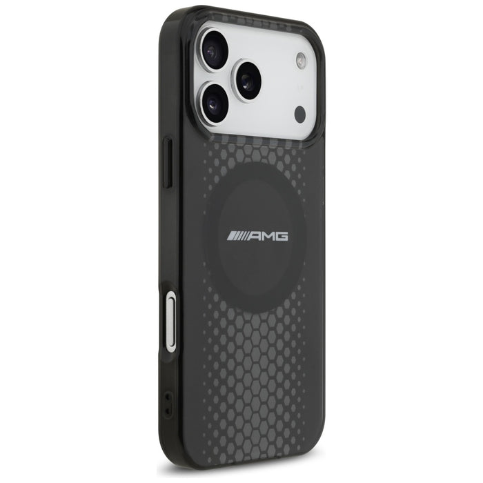 AMG Double Layer Transparent Graphics MagSafe Case for iPhone 17 Pro Max - Black