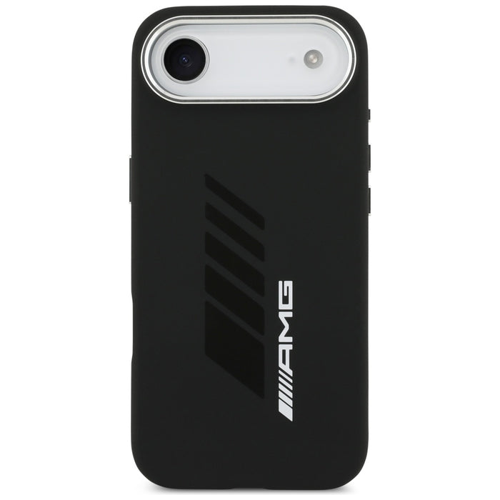 AMG Silicone Oversize Rhombs MagSafe Case for iPhone Air - Black