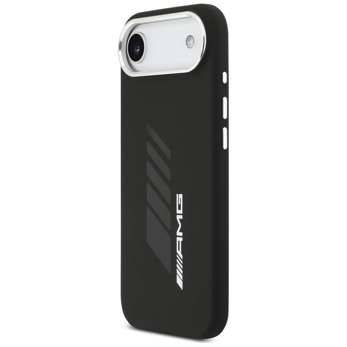 AMG Silicone Oversize Rhombs MagSafe Case for iPhone Air - Black