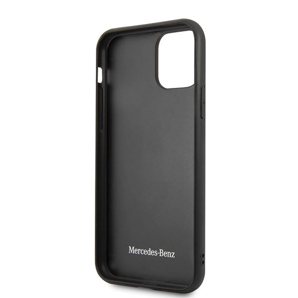 Mercedes Wood Line Rosewood case for iPhone 11 Pro - brown