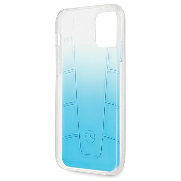 Mercedes Transparent Line Case for iPhone 12 / iPhone 12 Pro - Blue