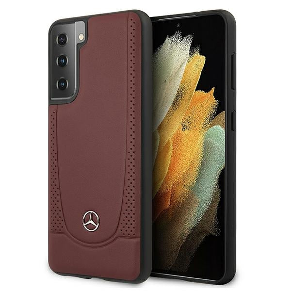 Mercedes Urban Line Case for Samsung Galaxy S21+ - Red