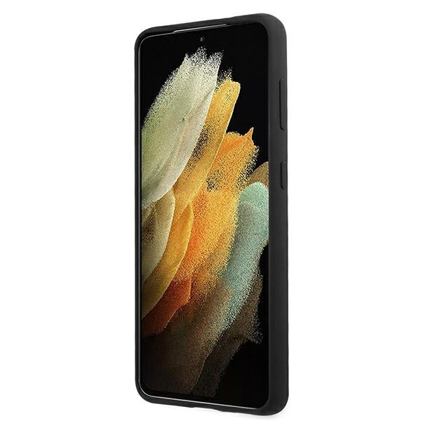 Mercedes Silicone Line Case for Samsung Galaxy S21+ - Black