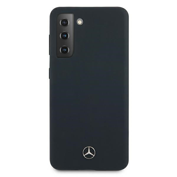 Mercedes Silicone Line Case for Samsung Galaxy S21+ - Blue