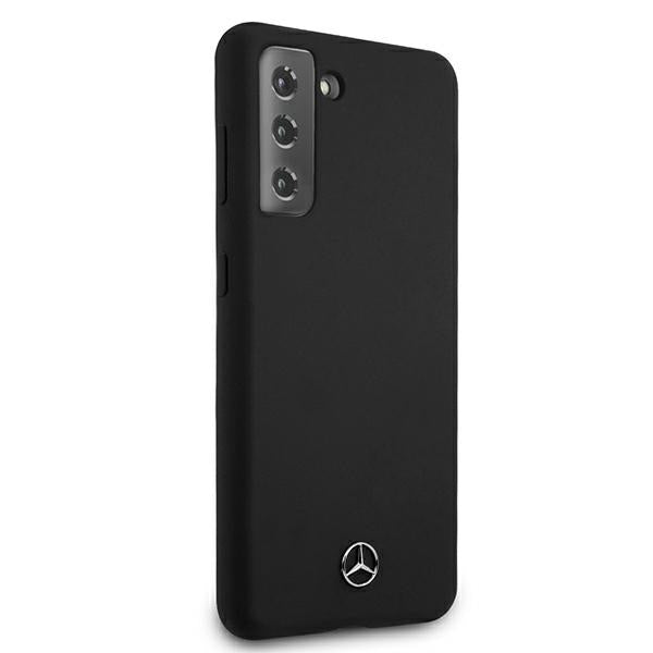Mercedes Silicone Line Case for Samsung Galaxy S21 - Black