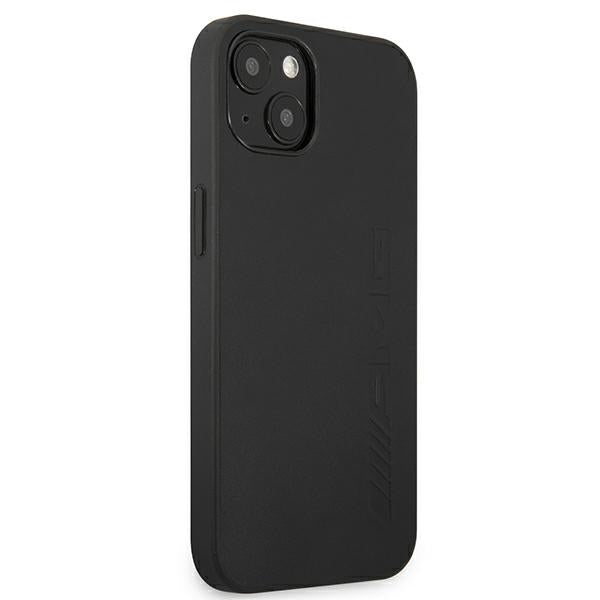 AMG Leather Hot Stamped Case for iPhone 13 mini - Black