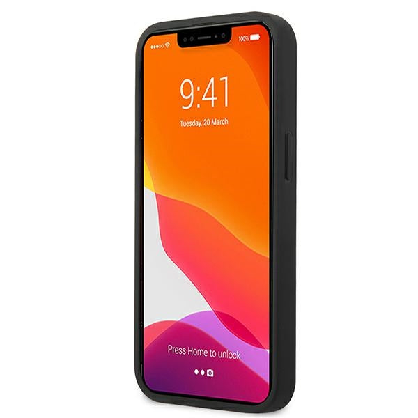 AMG Leather Hot Stamped Case for iPhone 13 mini - Black