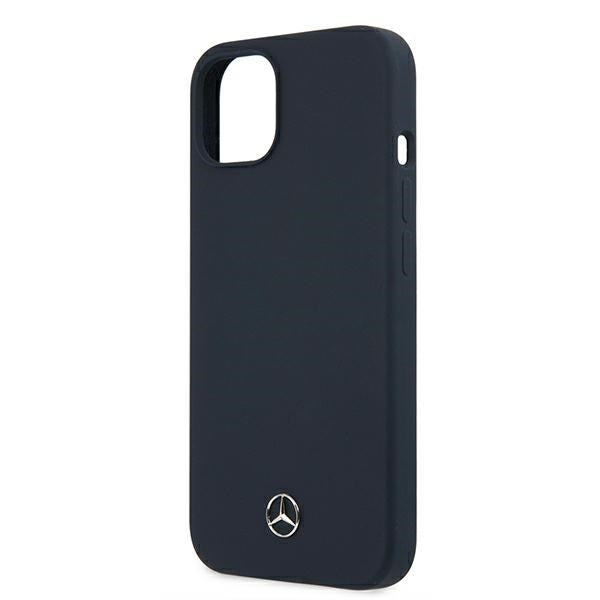 Mercedes Silicone Line Case for iPhone 13 mini - Navy Blue