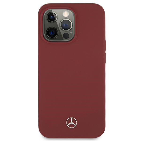 Mercedes Silicone Line Case for iPhone 13 Pro / iPhone 13 - Red