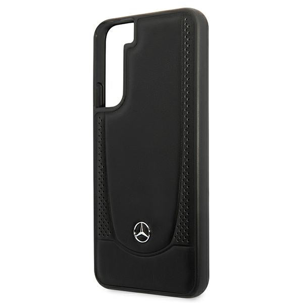 Mercedes Leather Urban Line Case for Samsung Galaxy S22+ - Black