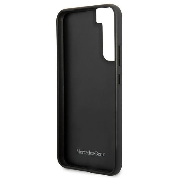 Mercedes Leather Urban Line Case for Samsung Galaxy S22+ - Black