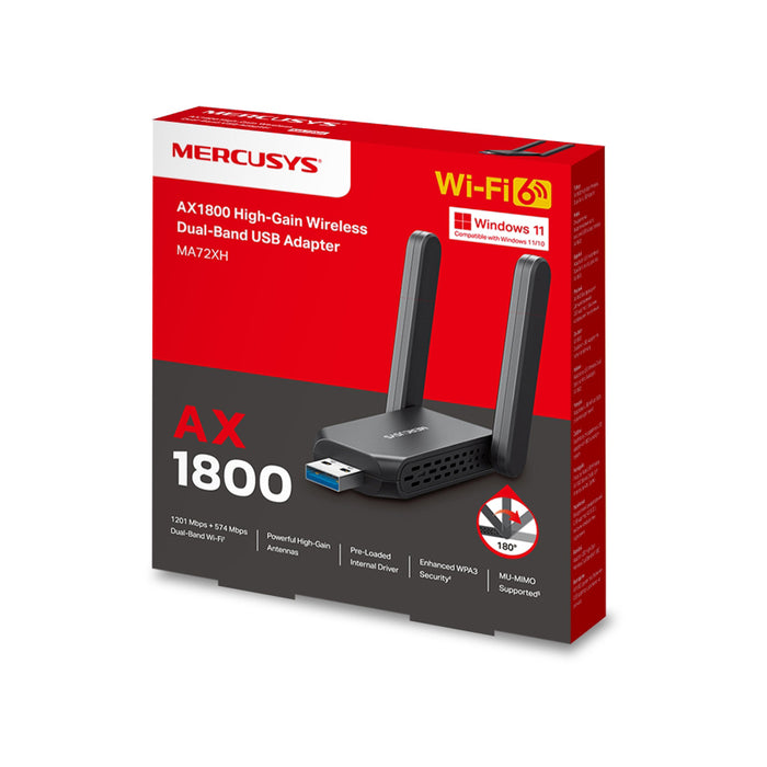 Mercusys MA72XH network card