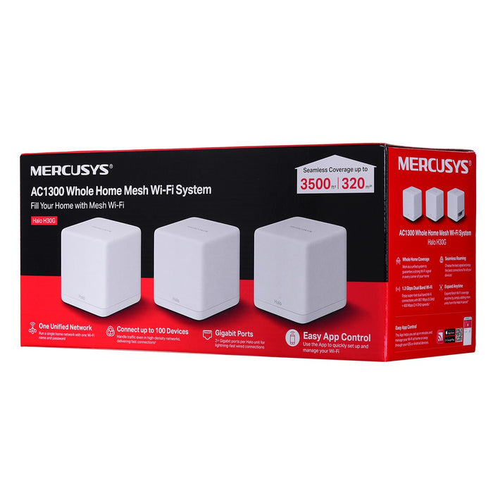 Access point Mercusys Halo H30G(3-pack)