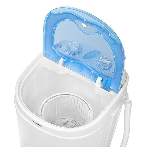 Mesko Home MS 8053 washing machine Top-load 3 kg Blue White - Freestanding washing machinesAGD-PRW<<<Home Appliance