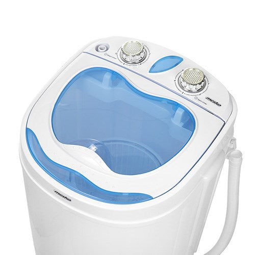 Mesko Home MS 8053 washing machine Top-load 3 kg Blue White - Freestanding washing machinesAGD-PRW<<<Home Appliance