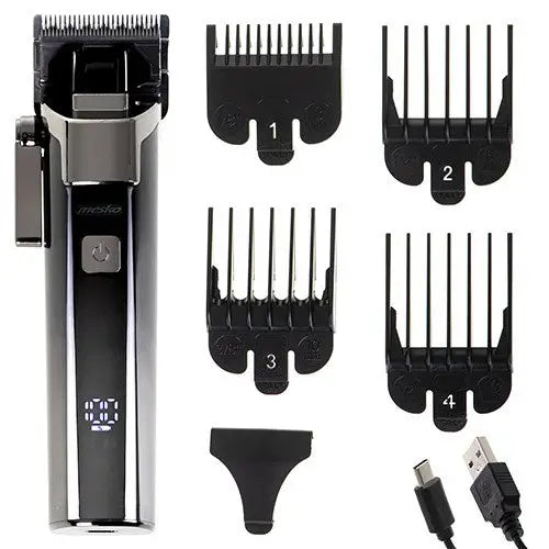 Mesko MS 2842 Hair clipper with LCD display - USB-c - Hair clippersAGD-STR<<<Home Appliance - ProductsAGD<<<ActionPL