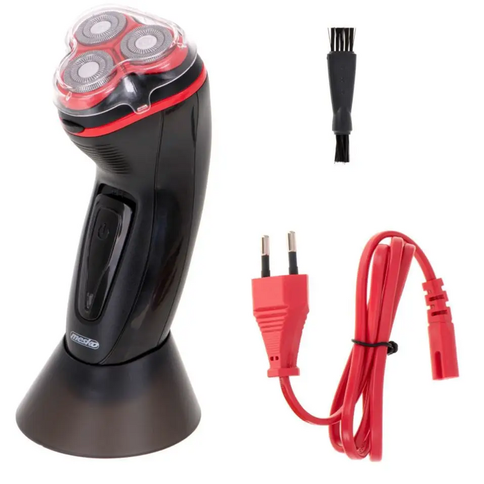 Mesko MS 2926 men’s shaver Rotation shaver Trimmer Black,Red - ShaversAGD-GOL<<<Home Appliance - ProductsAGD<<<ActionPL