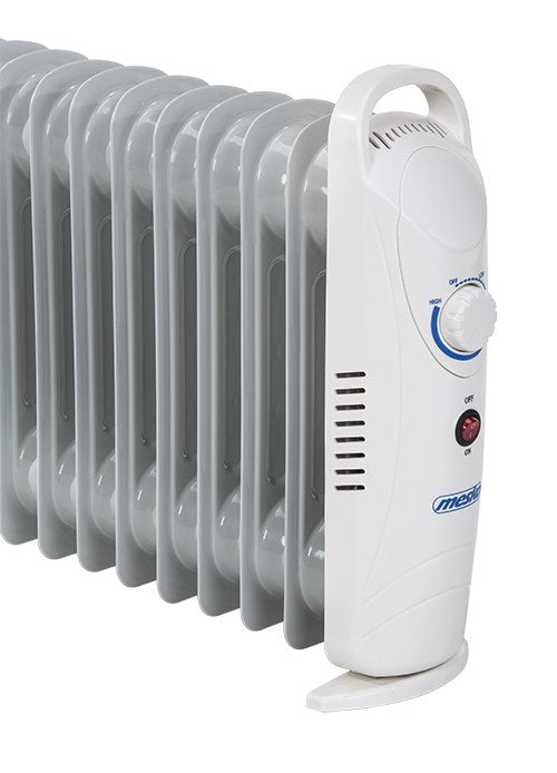 Mesko MS 7806 electric space heater Oil electric space heater Indoor White 1200 W