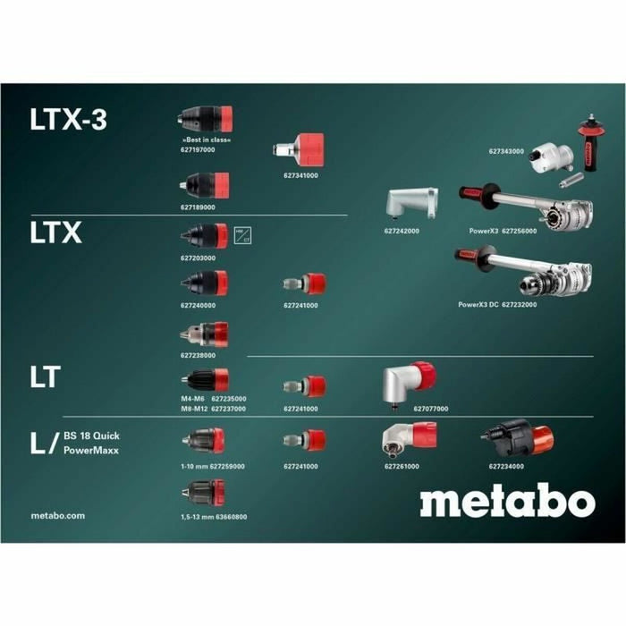 Electric screwdriver Metabo 900 W 34 Nm
