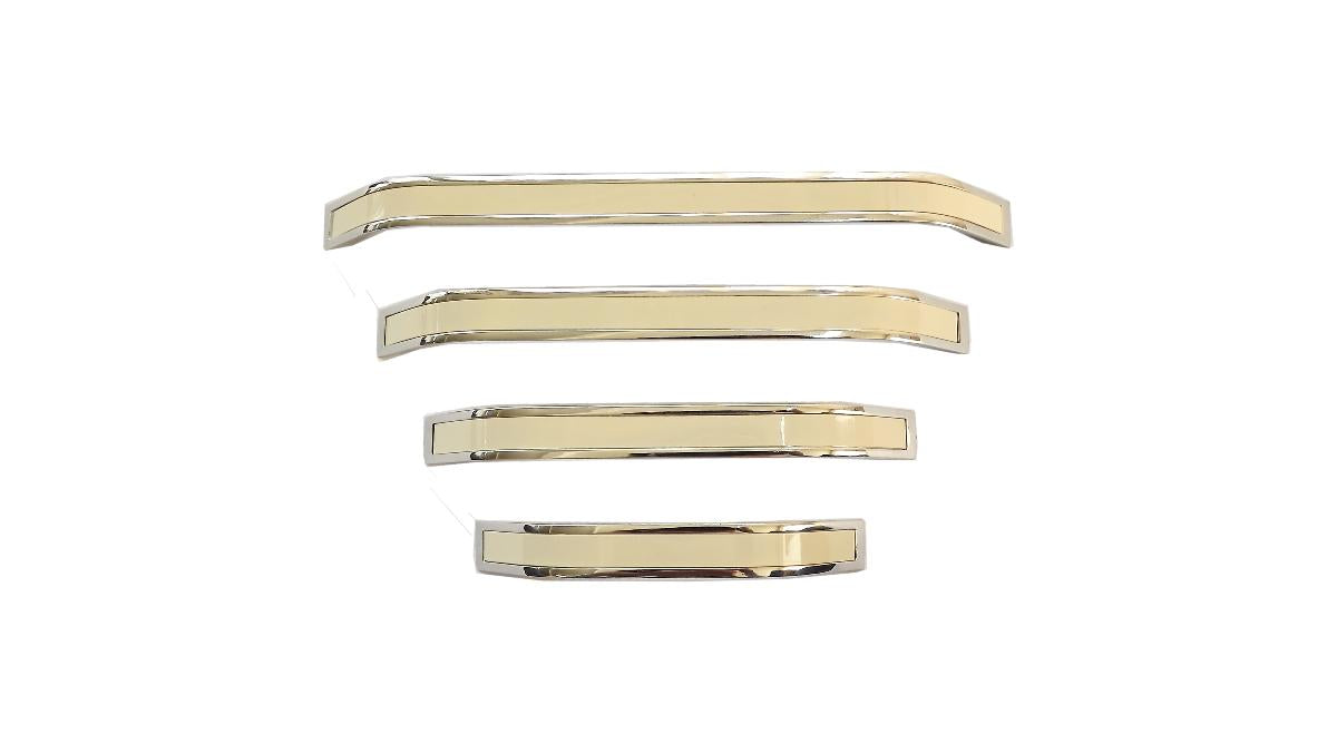 FURNITURE HANDLE 128MM CHROME CREAM VLX