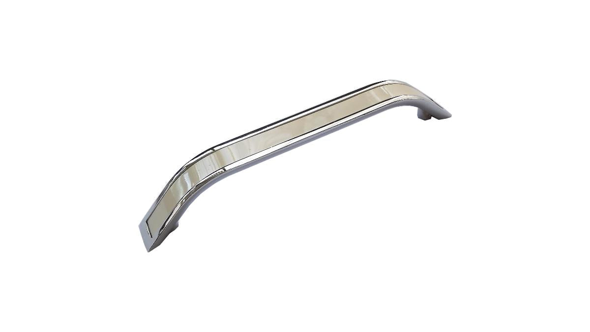 FURNITURE HANDLE 128MM CHROME CREAM VLX