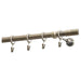 METAL CORNICE GARDINIA CYLINDER 240 CM ANTIQUE BRASS - Корнизи<<<Корнизи щори и пердета<<<Мебели и интериор<<<Praktiker