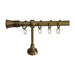 METAL CORNICE GENKOVSKI F19 WHITE 160 CM. ANTIQUE GOLD - Корнизи<<<Корнизи щори и пердета<<<Мебели и