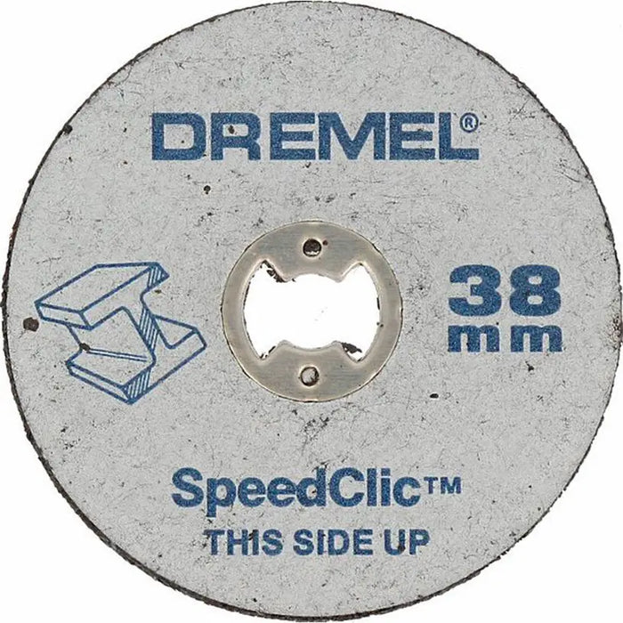 METAL CUTTING DISC 5 PCS DREMEL 38x1.12 - Дискове за ъглошлайфи<<<Консумативи за електроинструменти<<<Инструменти и