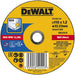 METAL CUTTING DISC INOX DEWALT DT43903-QZ 115x1.2x22.23 - Дискове за ъглошлайфи<<<Консумативи за