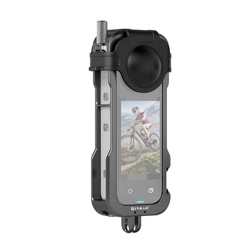 Metal Protective Cage With Lens Cover PULUZ for Insta360 X4 - For sports cameras<<<Accessories<<<Photo