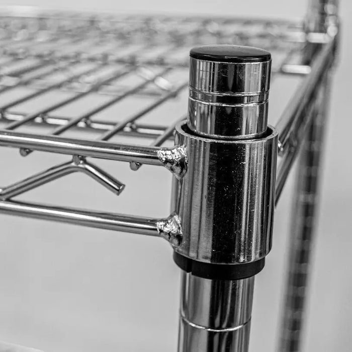 METAL RACK 180X91X35 CM CHROME - Стелажи<<<Стелажи<<<Мебели и интериор<<<Praktiker&&&Стелажи<<<Стелажи<<<Инструменти и
