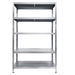 METAL RACK GRIMA 195X120X60 CM. - Стелажи<<<Стелажи<<<Мебели и интериор<<<Praktiker&&&Стелажи<<<Стелажи<<<Инструменти и