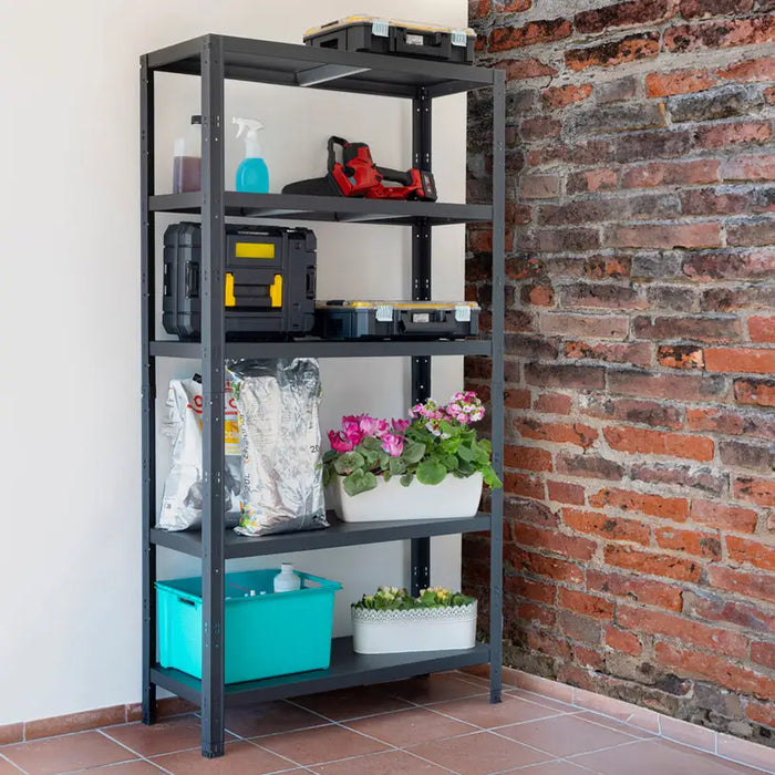 METAL RACK GRIMA RAKO 187X100X40/5X80 - Стелажи<<<Стелажи<<<Мебели и