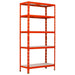 METAL RACK TRESTLES RNDU 180X90X30 CM. - Стелажи<<<Стелажи<<<Мебели и интериор<<<Praktiker&&&Стелажи<<<Стелажи<<<Авто и