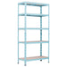 METAL RACK TRESTLES RNDU 180X90X30 CM. - Стелажи<<<Стелажи<<<Мебели и