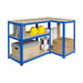METAL SHELF KOVONA FUTUR 180X90X45 CM. - Стелажи<<<Стелажи<<<Мебели и
