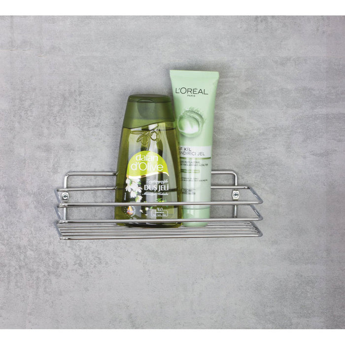 RECTANGULAR BATHROOM SHELF METALIFE
