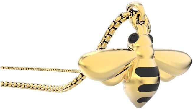 METALMORPHOSE ON-SHIRT SEA TURTLE NECKLACE