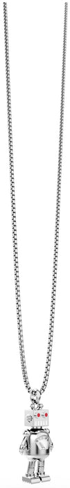 METALMORPHOSE ON-SHIRT RETRO ROBOT NECKLACE