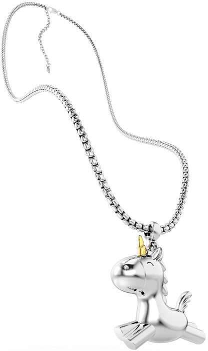 METALMORPHOSE ON-SHIRT UNICORN NECKLACE