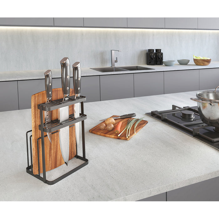 HOLDER FOR KNIVES AND BOARDS METALTEX TOKYO LAVA