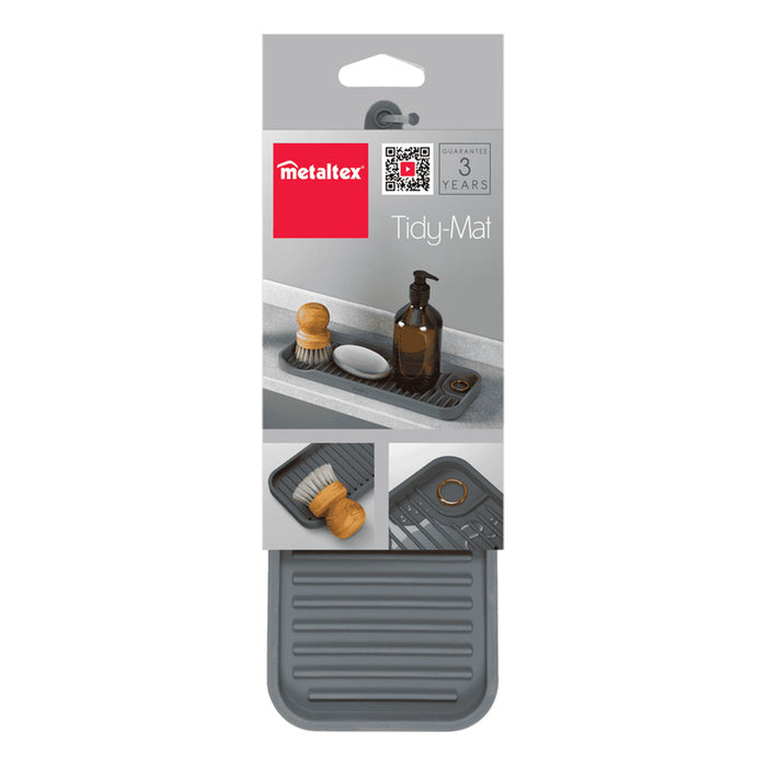 RUBBER MAT FOR SINK METALTEX TIDY MAT