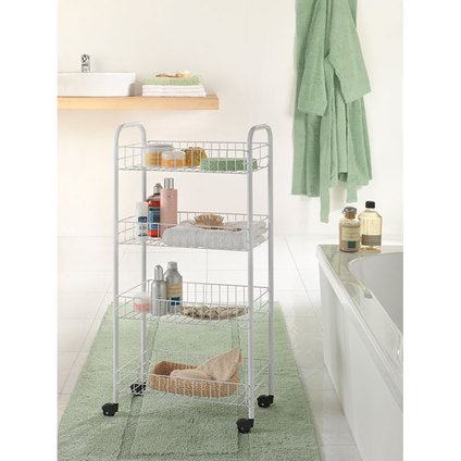 RACK ON WHEELS 4 LEVELS METAL METALTEX PISA