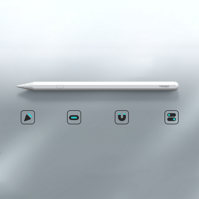Metapen Pencil A12 for iPad - White