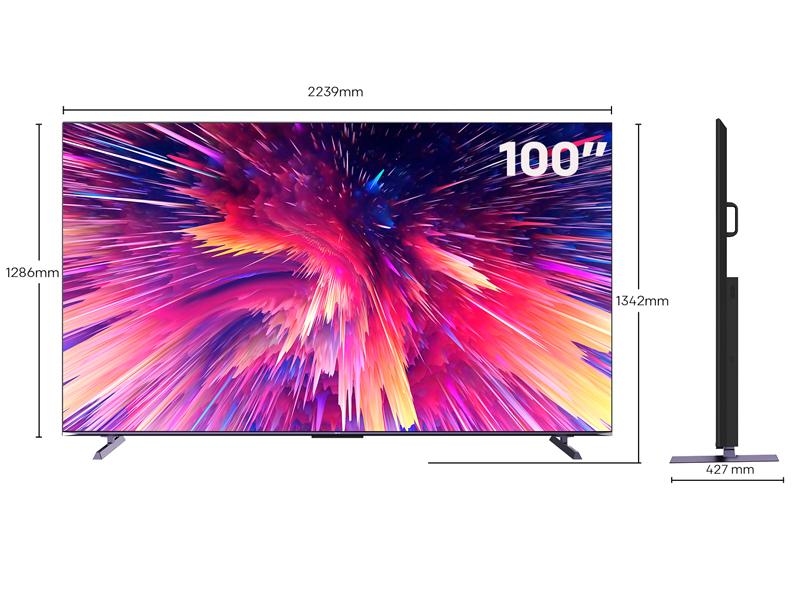 METZ TV 100" 100MQE8500Z, 4K QLED+ 120Hz, Google TV